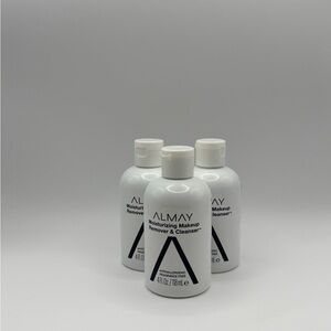 Almay Moisturizing Makeup Remover & Cleanser 3 pack NEW Authentic